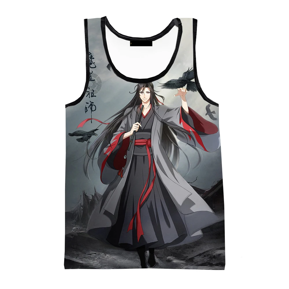 

Mo Dao Zu Shi Round Neck Vests 3D Print Man/ Women Casual Fashion Campaign Vest Kids Tank Tops Summer Oversized Gym Clothing Men
