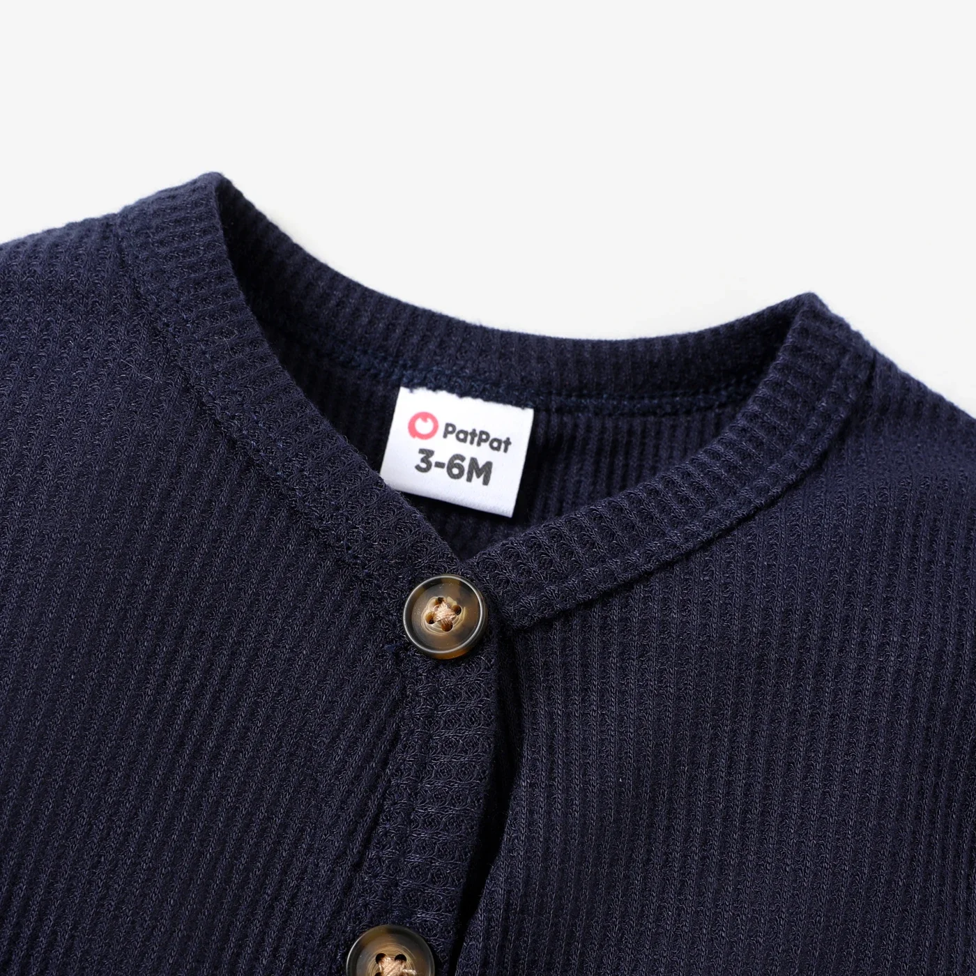 PatPat Baby Boy/Girl Casual Wafer Checkered Coat Jacket Casual/Outdoor Solid color Suitable for Autumn Season baby jacket baby coat children jacket