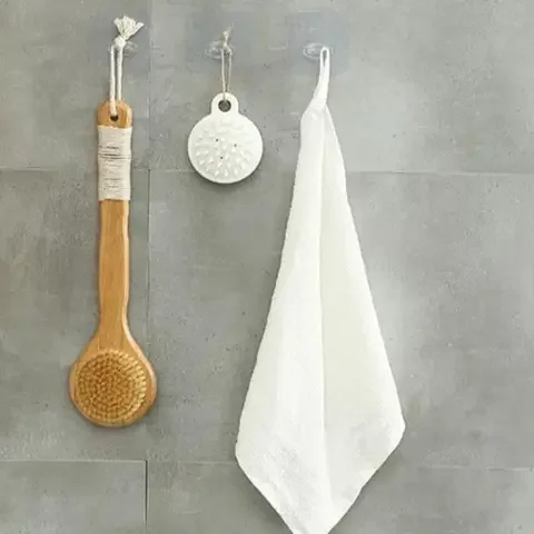 

4pcs Removable Toothbrush Holder Transparent Travel Stand Toilet Shaver Organizer Tooth Brush Storage Rack Bathroom Accessoies