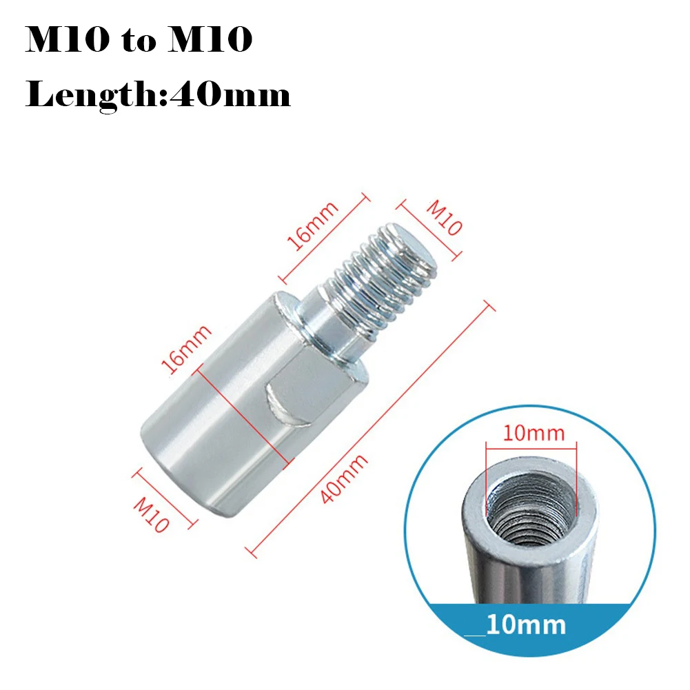 

Angle Grinder Bit Extension Rod M10 Connecting Rod Adapters Rod Extension Drill Bits Bar Power Tools 40/60/80/140mm