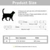 Personalized Cat Collar Adjustable Puppy Dog Collars With Safety Buckle Free Engraved ID Nameplate Bell Anti-lost Kitten Collars 6
