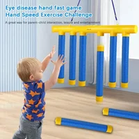 Challenge Falling Sticks Game Kids Stick Catching Toy Training Reaction Ability Educational Parent-Child Interactive Toy Sports 2