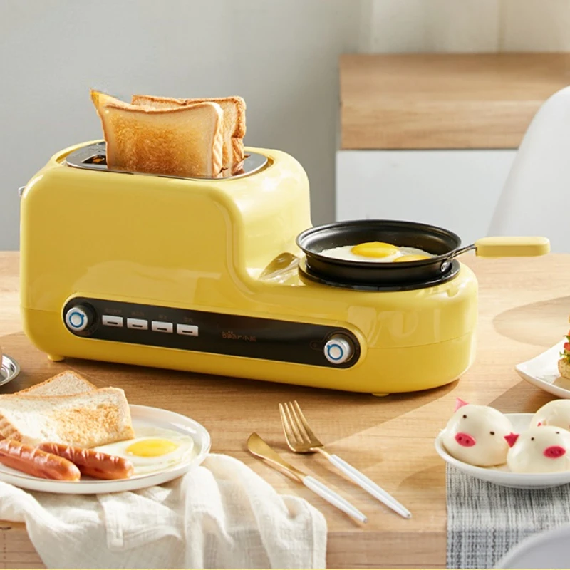 HA-LIFE 1Slice Touchscreen Toaster, Mini Stainless Steel Toaster，Multifunction  Breakfast Machine Sandwich Household - AliExpress