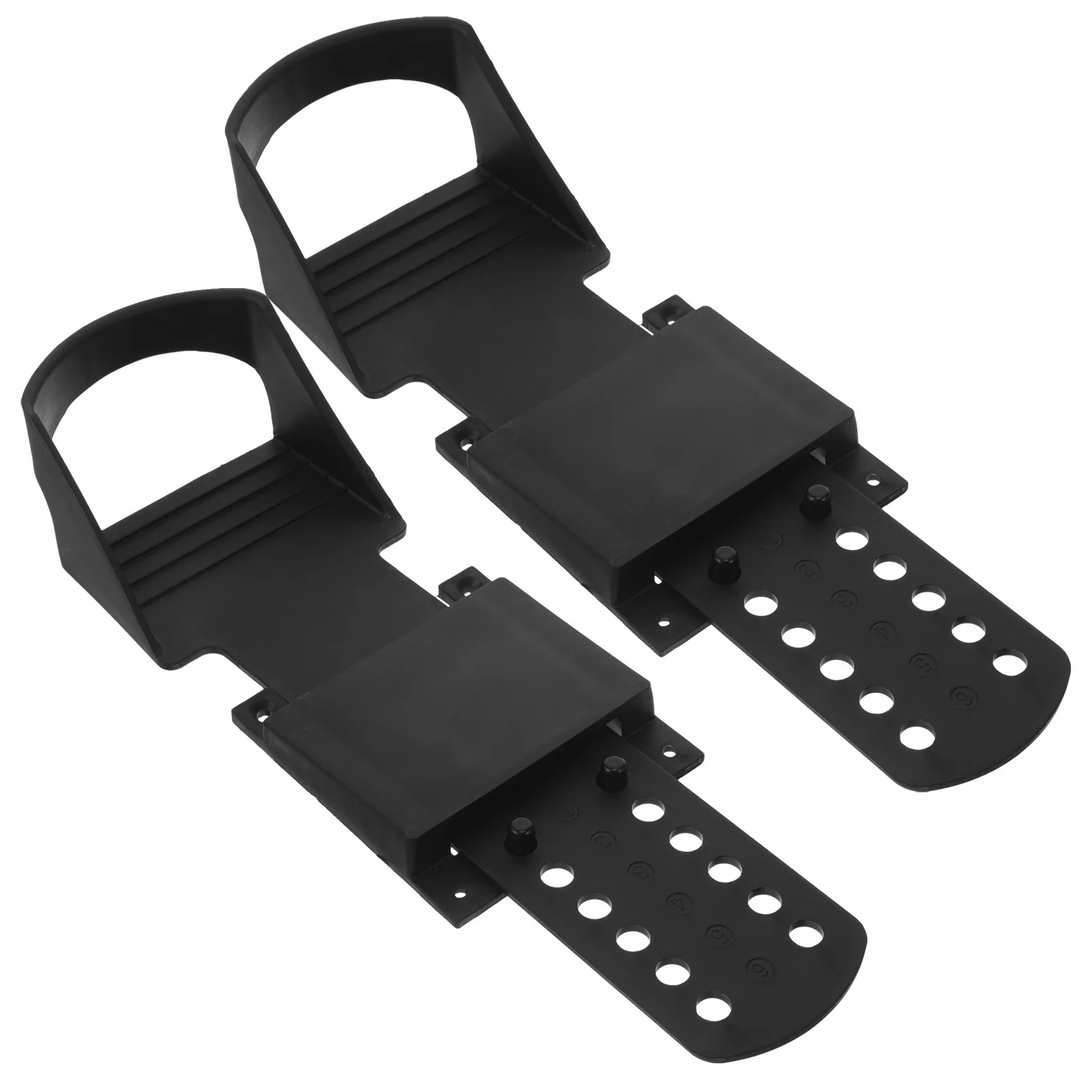 

Rowing Machine Foot Pedals Bicycle Accessories Road Anti-skid Machines Household for Exercise Accessory Plastic Fitness