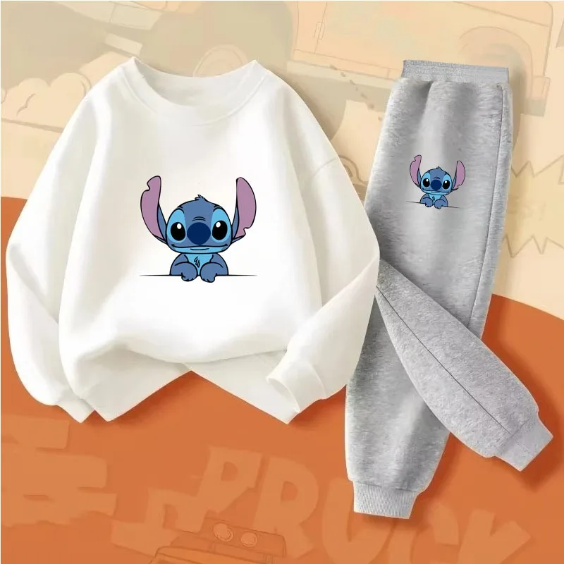 Stitch Print Kids Sweatshirt Set 2