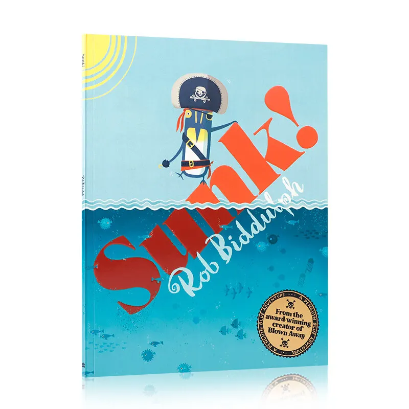

MiluMilu English Original Imported SUNK Rob Biddulph Sink 3-5 Young Children's Early Education Perception Paperback