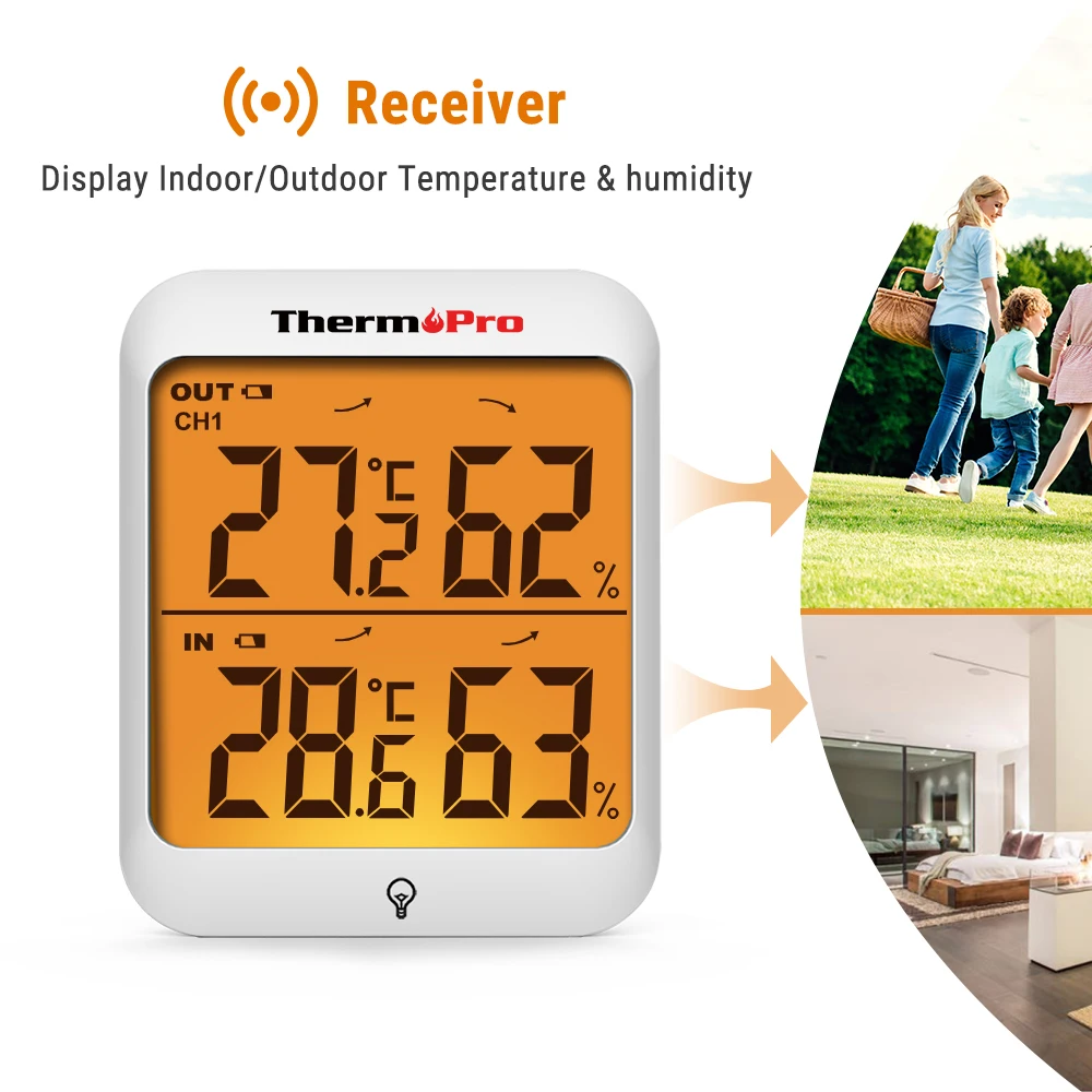 ThermoPro – Station météo d'intérieur et d'extérieur sans fil