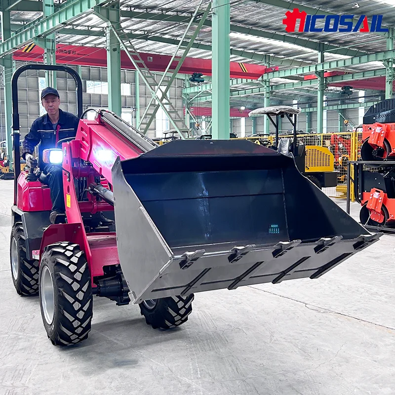 Neuer elektrischer Lader mit Teleskoparm von Farm mit Batterie-Radlader, hocheffizienter elektrischer Front-End-Lader zu verkaufen