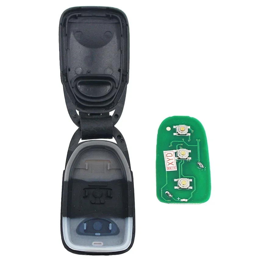 Ecusells 3 Button Remote Smart Car Key Keyless Entry Fob 433Mhz P