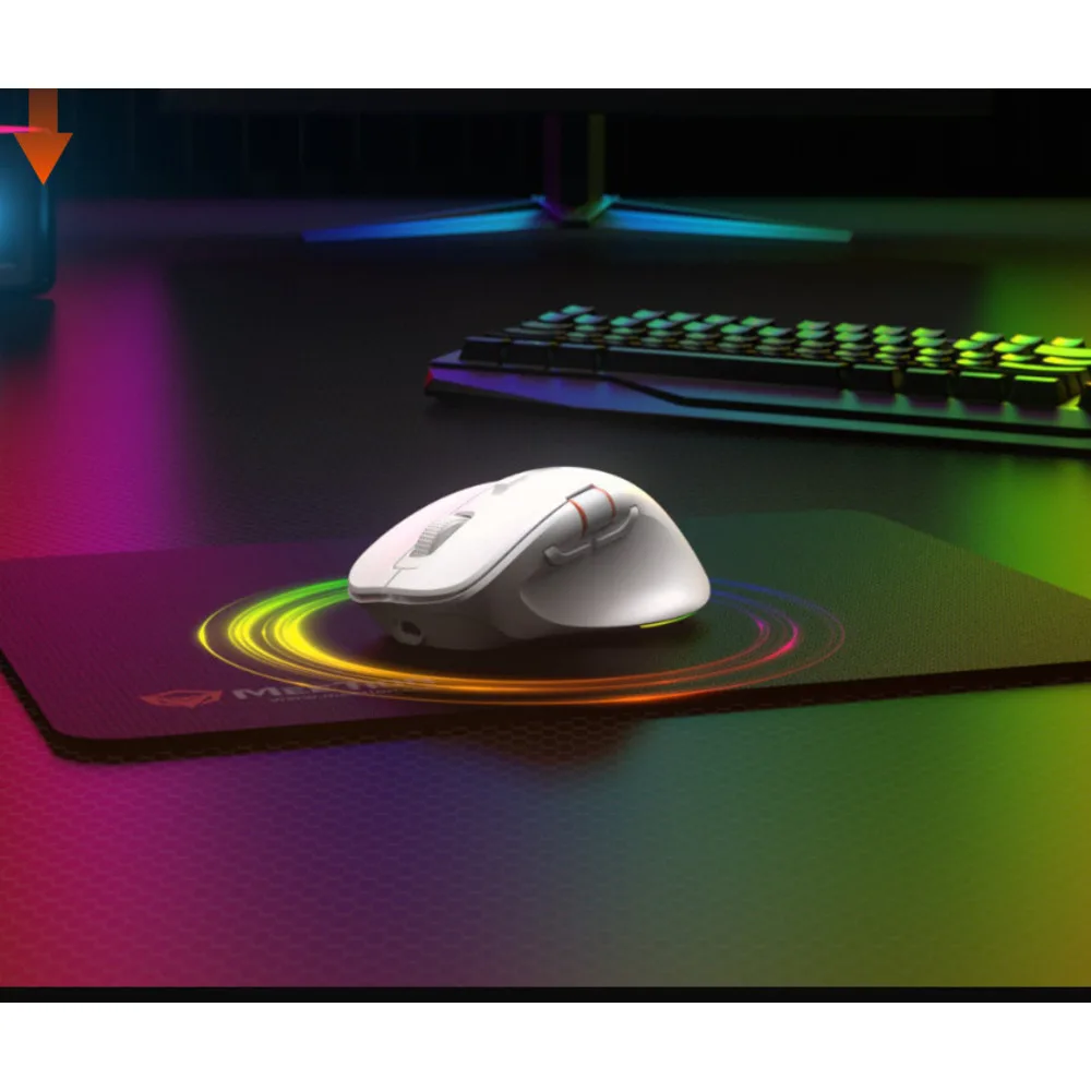 MEETION Mishen GW32 Bluetooth the third mock examination charging mechanical game office wireless mouse notebook_voghion.com