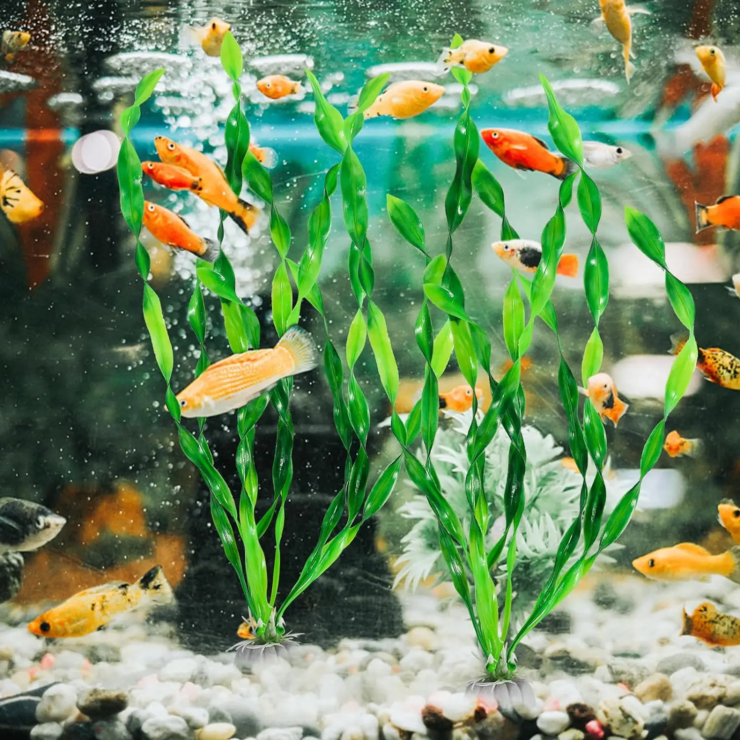 

Новый 30 см имитация воды стеклянный аквариум ландшафтное украшение имитация воды растение аквариум орнамент DIY аквариум Декор