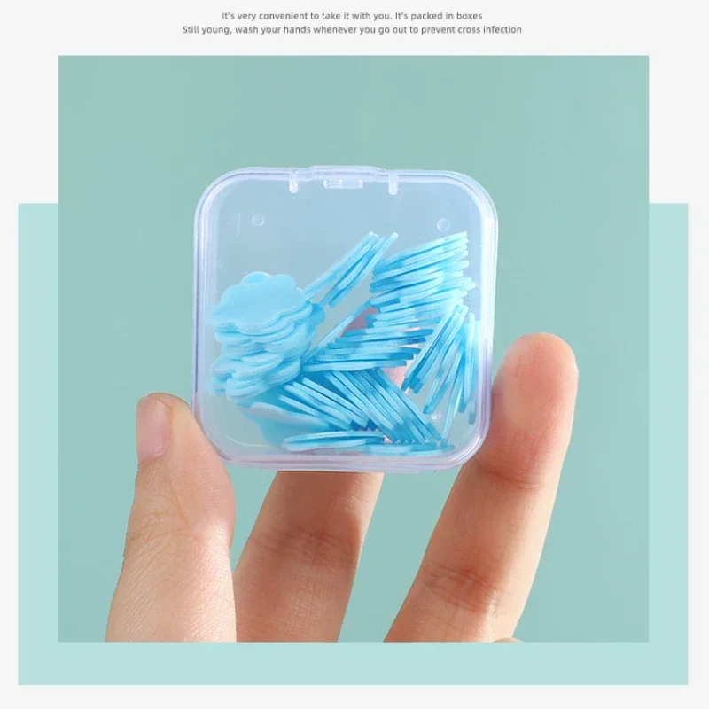 Hand Soap Disposable Soap Paper Traveling Toilet Soap Slice Petal Soaps Flakes Tablets Student Carrying Petal Hand Clean