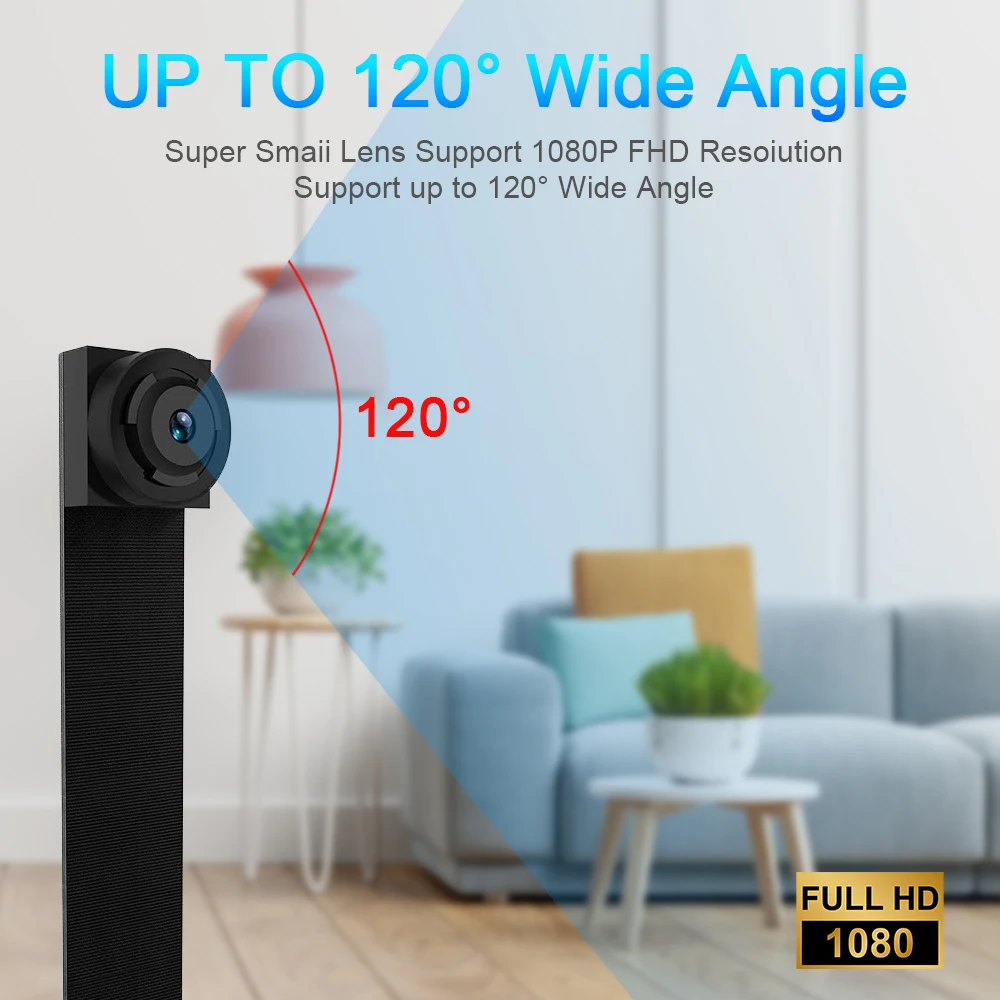 Description Picture 3 of itemHD 1080P WiFi IP Mini Camera Video Recorder Real-time Home security Micro Camcorder DIY Module Motion remote contro Hidden TF