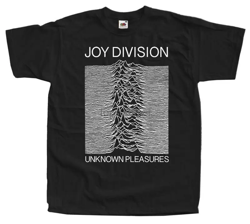 Joy Division Known Pleasures 1979 T Shirt 15 Colori 100% Cotone Taglie S 5Xl