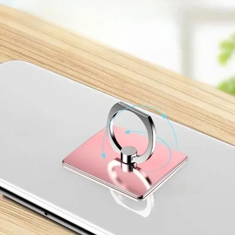 Finger Ring Mobile Phone Smartphone Stand Holder Cell Smart Phone Ring Transparent Holder Socket Stand