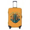 Custom Fashion Son Of The Sea Luggage Cover Protector Elastic Nautical Sailor Anchor Travel Suitcase Covers 1