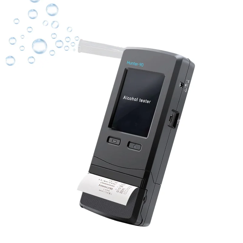 

Спиртометр, датчик топливных ячеек с принтером, алкотестер, цена ZBK-90