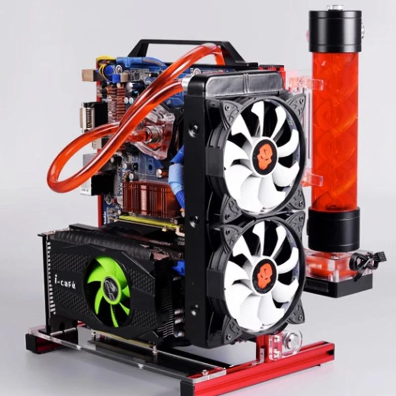 PC-JMK5 DIY Computer Chassis Bracket Portable Vertical Game