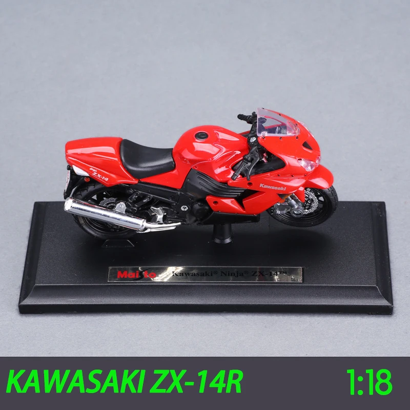 1/18 Kawasaki Z1000 ZX10R NINJA Motorcycle Simulation Model Alloy