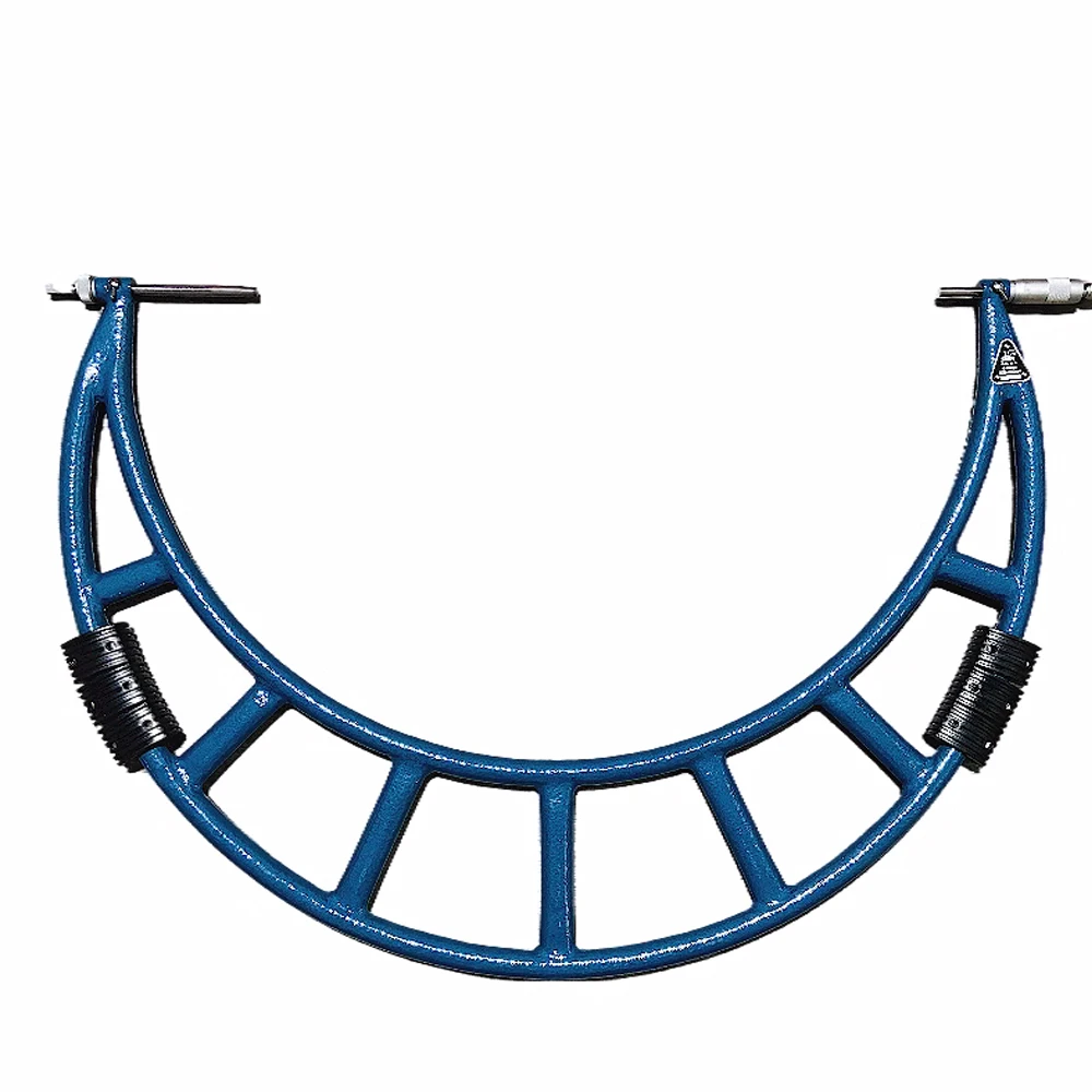 Set 3 Micrometri Esterni 0-25 / 25-50 / 50-75 Mm – Acciaio Per Cuscinetti, Con Asta Di Calibrazione, Per Meccanici E Officine