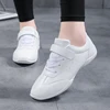 Lightweight White Profession Dance Shoes Women Low-heeled Beginner Gym Aerobics Sneakers Girls Ladies Training Cheerleading Shoe 1