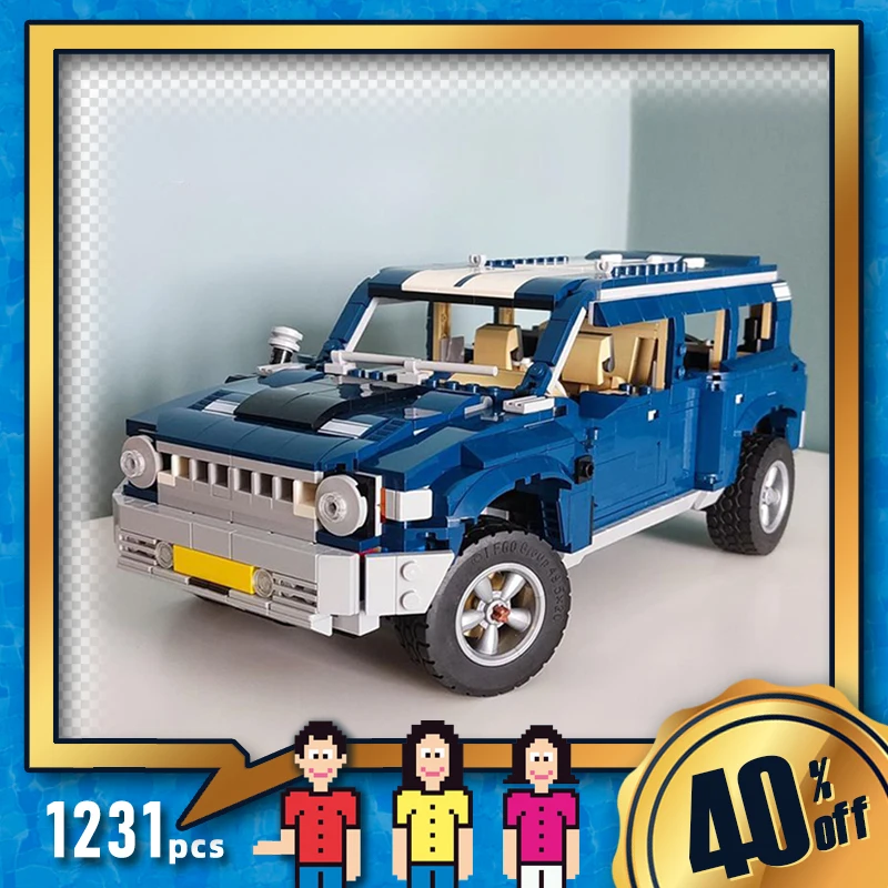 

10265 moc building kit off road buggy building bricks suv car expert cars alternate build