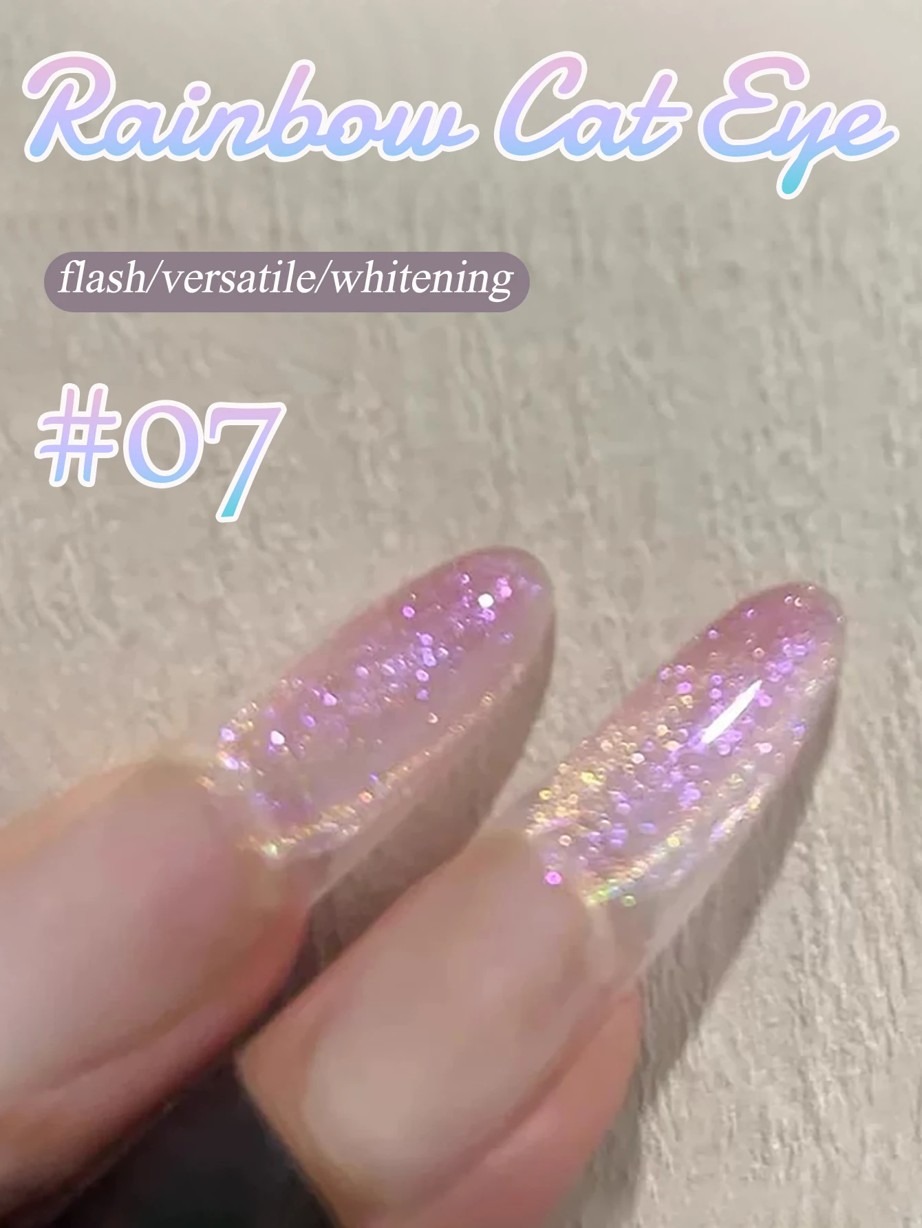 MN 1-12 stücke 12ML Heißer Verkauf Glas Perle Bleaching Katzenauge Gel Nagellack Sommer Nägel Kristall katzenauge Nagellack Weiß – Detail 22