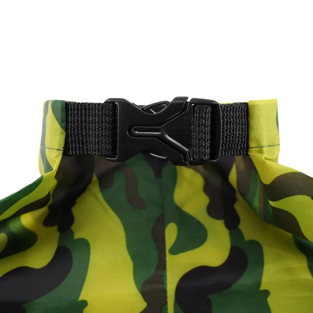 6Pcs Set Outdoor Waterproof Bag Dry Sack Waterproof Dry Backpack Storage Pouch for Drifting Boating Floating Kayaking Beach