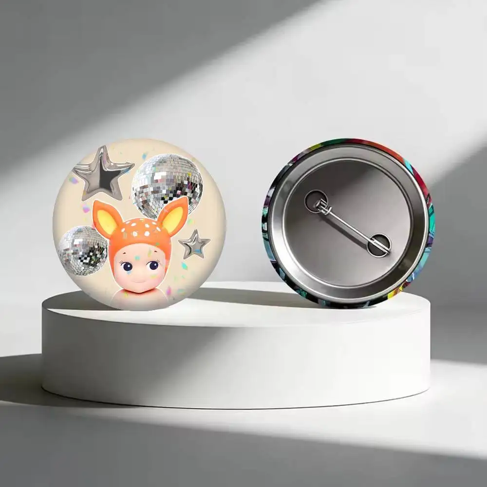 일본 IP 엔젤 25mm 32mm 44mm 58mm 75mm 브로치 배지 핀 액세서리 선물용
