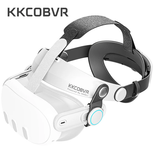 KKCOBVR Q3 Head Strap Compatible with Meta Quest 3/3S Enhanced Comfort Reduce Stress Elite Replacement Head Strap For Oculus 3
