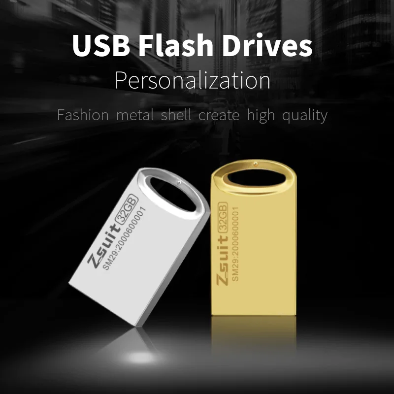 USB 플래시 펜 드라이브 3.0, 방수 펜 드라이브, 64g 메모리 스틱, USB 2.0, 금속 고속 U 디스크, 무료 배송, 로트당 10 개