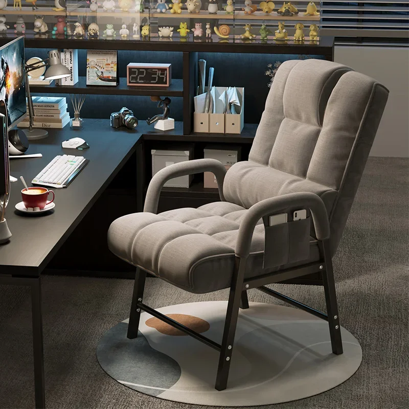 

Gray Nordic Gaming Chair Modern Ergonomic Comfortable Armrest Office Chair Luxury Relax Computerstol Og Skrivebord Furniture