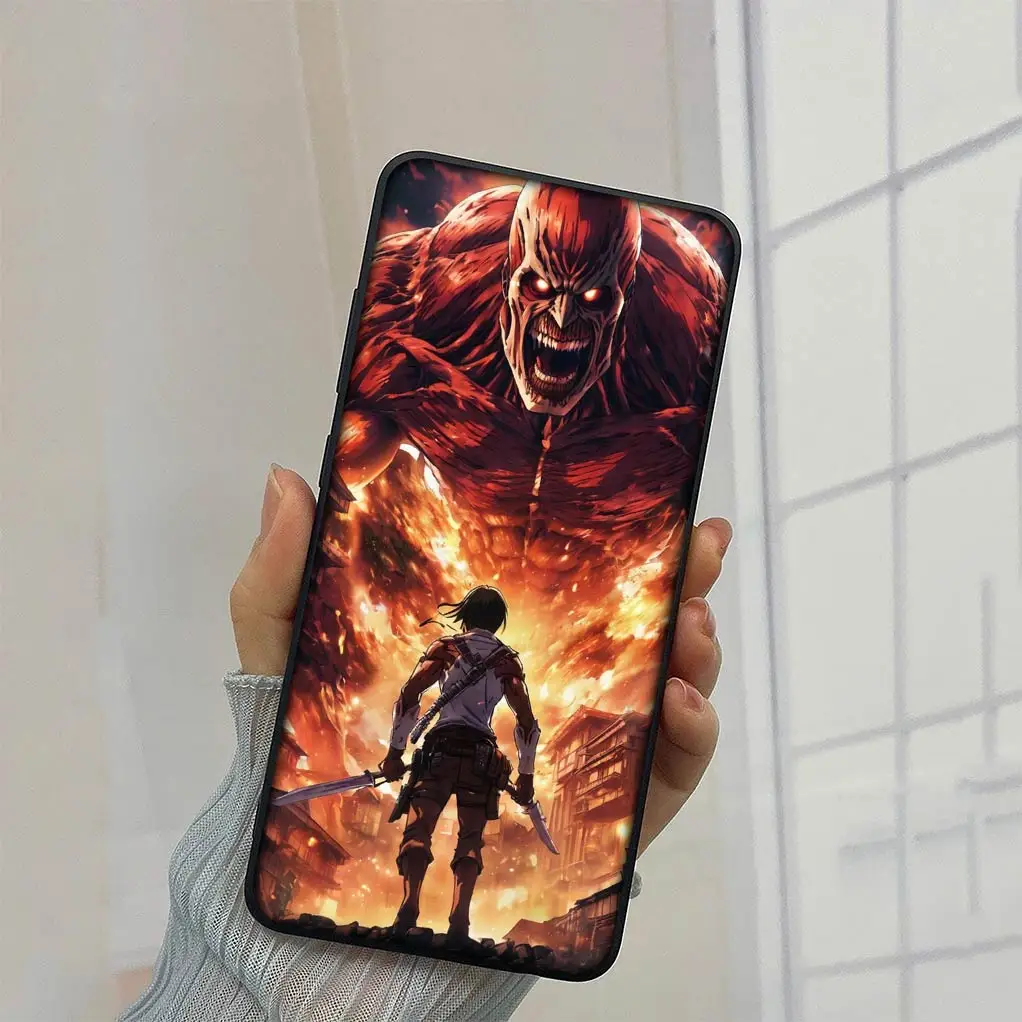 Levi & Eren Jaeger Attack on Titan Soft Phone Case Cover