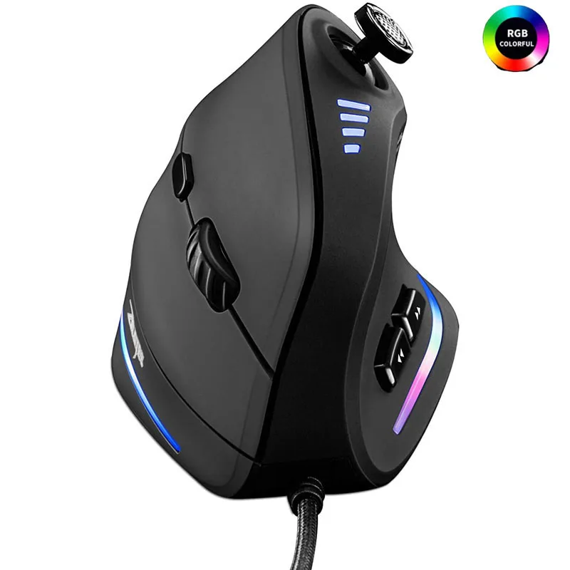 Sanpyl Wired Gaming Mouse, 3 Buttons, High Accuracy, Ergonomic Esports  Gaming Mice with Smart Connection for Office Home PC Laptop