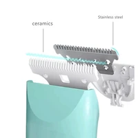 Kemei Wet Dry Groin Body Trimmer For Men Face Beard Hair Trimmer Clipper Rechargeable Pubic Ball Electric Shaver Body Groomer 6