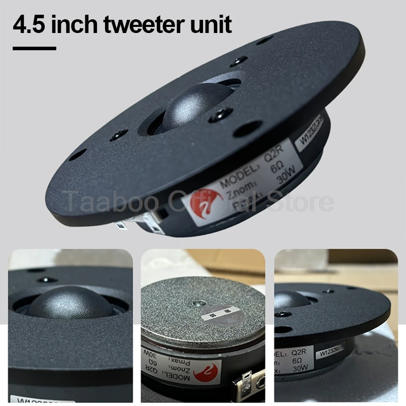 10 Inch High Power Bookshelf PassiveSpeaker High School Low Three-Way Front Speaker Fidelity Home Theater Audio Sound Box
