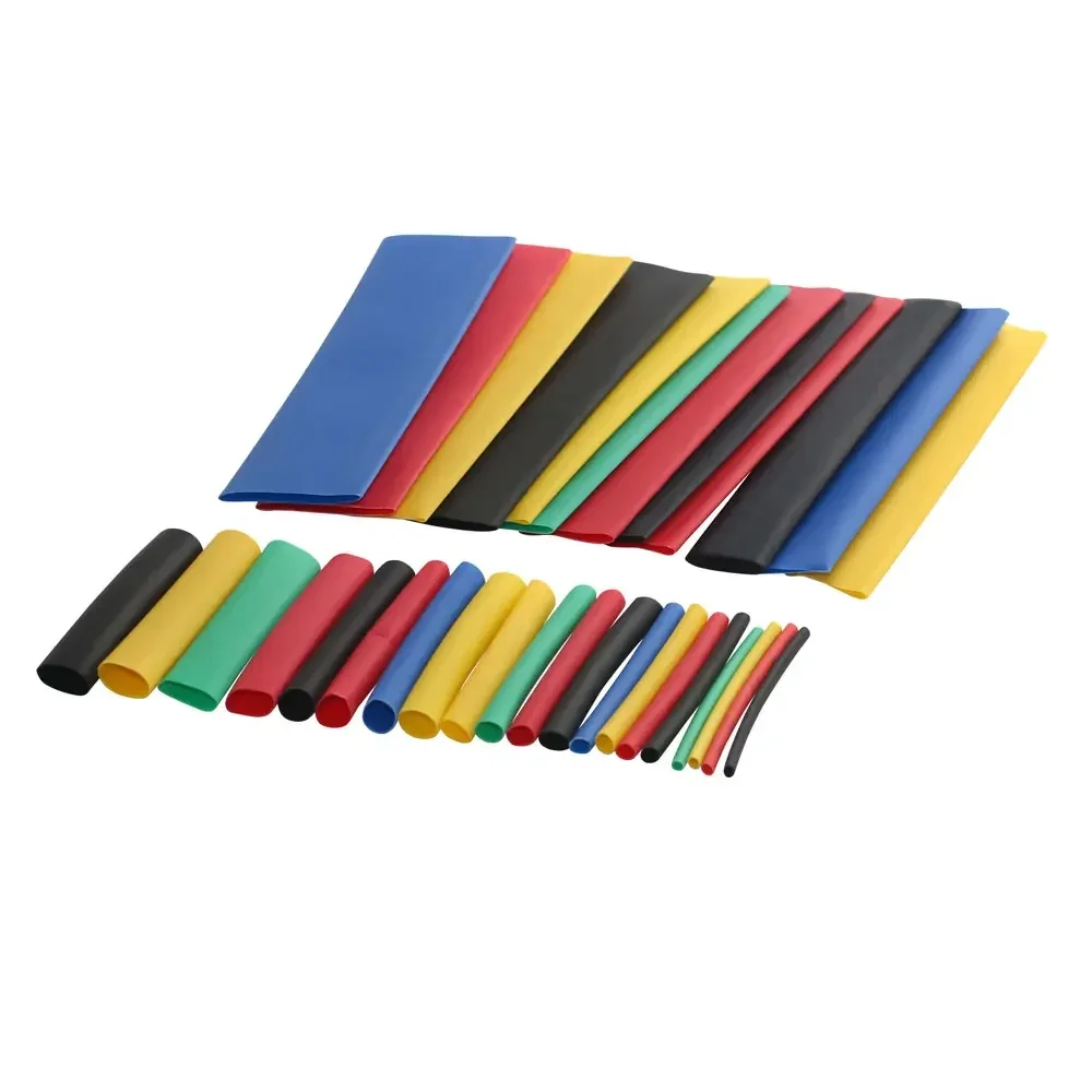 127/328/530Pcs Heat Shrink Sleeving Tube Assortment Kit Electrical Connection Electrical Wire Wrap Cable Waterproof Shrinkage
