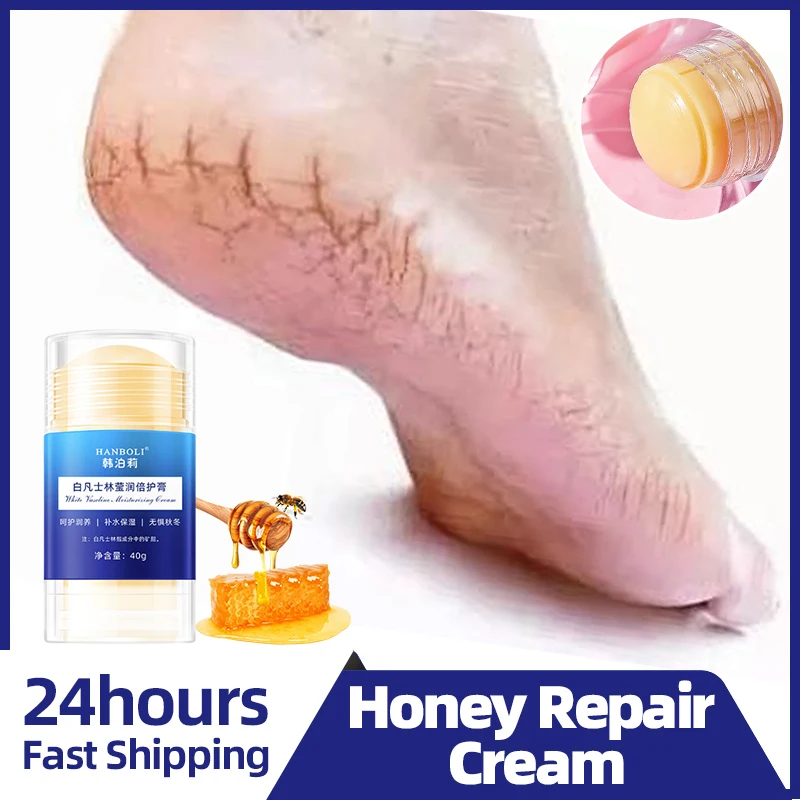 

40g Anti Crack Foot Cream Drying Cracked Peeling Feet Repair Mask Hand Heel Dead Dry Skin Removal Moisturizing Emollient Care