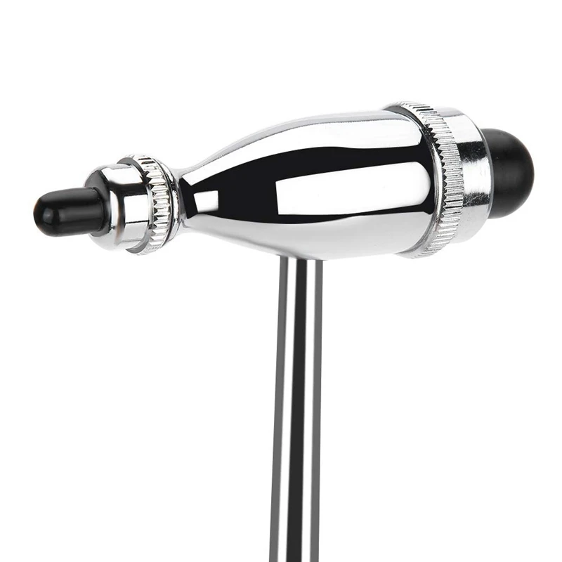 Neurological Hammer, Zinc Alloy Percussion Hammer Neurological Reflexs Diagnostic Mallet Medicals Examination Hammer 3