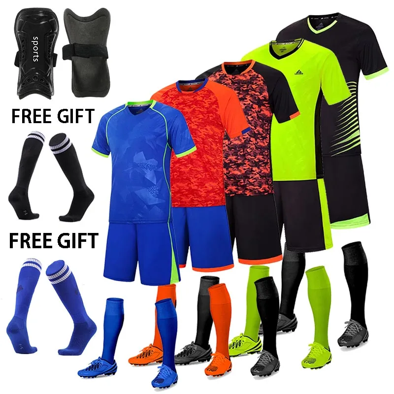  BICYEWIN Soccer Jersey, Soccer Football Training Sports  Uniforms Suits Sets for Kids Youth Adults 3 Piece with Socks : Clothing,  Shoes 