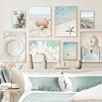 Tropical Ocean Shell Wall Art 1