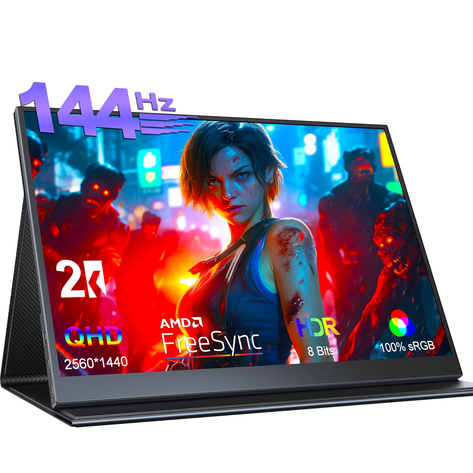 EVICIV2K144HzPortableMonitor1612560x1600IPSGamingLaptop
