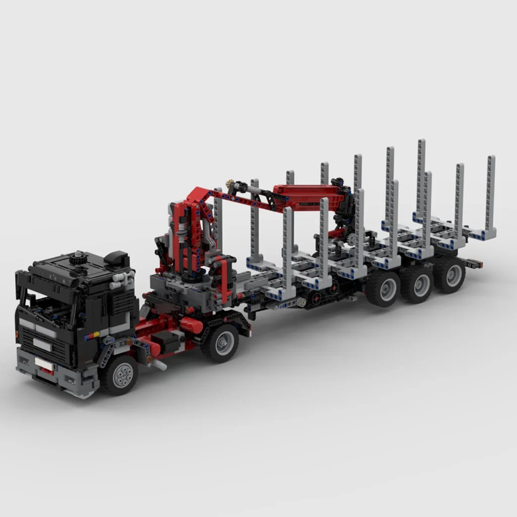 

Moc-107270 Crane Exploration Well Trailer 2201pcs Electronic Drawing Building Blocks Stitch Toys For Adults Kids Boys Girls Ages