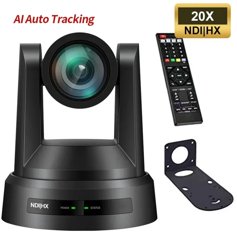 HDMI SDI USB 웹캠 라이브 스트리밍 카메라, PTZ vMix OBS 카메라, 화상 회의 줌, 1080P60, 20X NDI 카메라