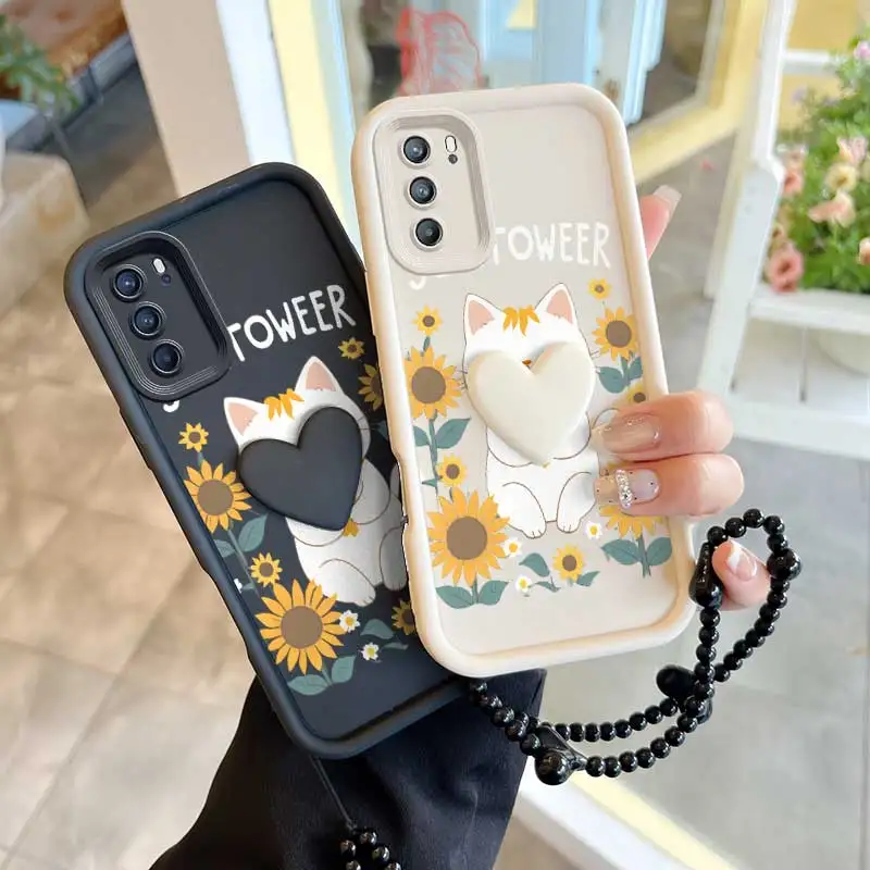 Happy Cat Phone Case Set with Lanyard and Craft Embellishments