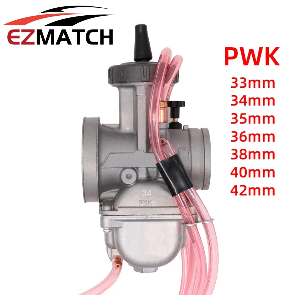 

Motorcycle Carburetor PWK 33 34 35 36 38 40 42 mm For KEIHIN 2T 4T Scooter ATV UTV 250CC 300 Dirt Bike MX Motocross ATV Quad