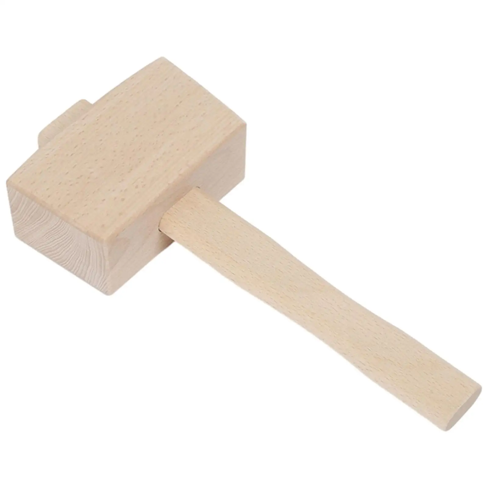 Wooden Hammer Ice Mallet Woodworking Tool Multifunctional Kitchen Accessory Hand Tool Wooden Mallet for Kitchen Bar Party