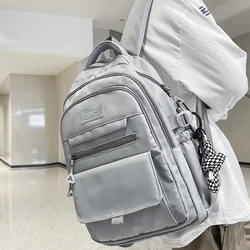 Trendy Women Backpack Nylon Female Harajuku School Bag College Book Lady Travel Backpack Kawaii Fashion Girl Bag Men Student New