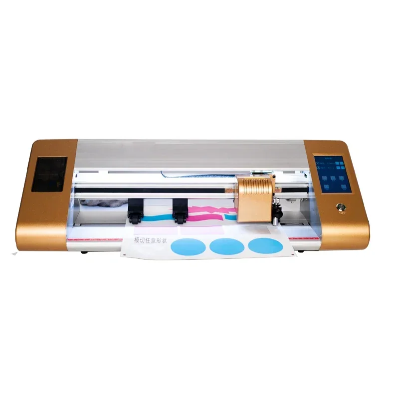 TT450 Digital Self-Adhesive Label Die Cutting Machine Lettering Machine DIY Cutting CCD Engraving
