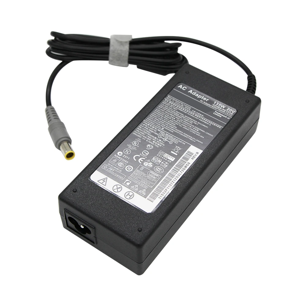 20V 6.75A 135W 7.9x5.5mm AC Laptop Adapter Power Charger for Lenovo ThinkPad T430s T510 T530 T520 T520i W510 W520 W530